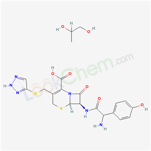 Cefatrizine compd with propylene glycol