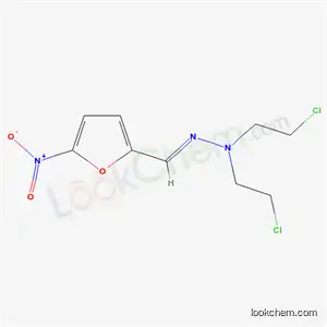 Molecular Structure of 19819-37-5 (5-Nitro-2-furaldehyde bis(2-chloroethyl)hydrazone)