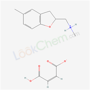 34336-46-4,N-methyl(5-methyl-2,3-dihydro-1-benzofuran-2-yl)methanaminium (2Z)-3-carboxyprop-2-enoate,