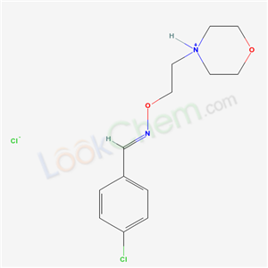 (E)-4-CHLOROBENZALDEHYDE O-2-MORPHOLINOETHYL OXIME HCLCAS