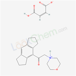 67367-81-1,4-[2-(1,2,3,5,6,7-hexahydro-s-indacen-4-yl)-2-oxoethyl]morpholin-4-ium (2Z)-3-carboxyprop-2-enoate,
