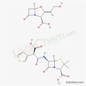 Molecular Structure of 86482-18-0 (ticarcillin-clavulanic acid)