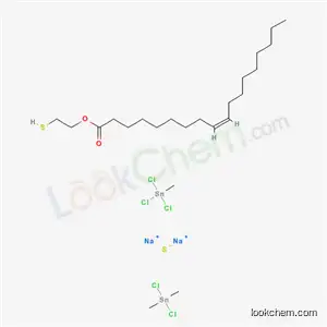Molecular Structure of 68442-12-6 (9-Octadecenoic acid (Z)-, 2-mercaptoethyl ester, reaction products with dichlorodimethylstannane, sodium sulfide(Na2S) and trichloromethylstannane)