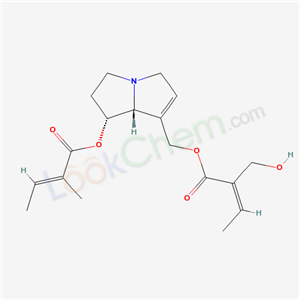 2-Butenoic acid, 2-(hydroxymethyl)-, ((1R,7ar)-2,3,5,7A-tetrahydro-1-(((2Z)-2-methyl-1-oxo-2-butenyl)oxy)-1H-pyrrolizin-7-yl)methyl ester, (2E)-
