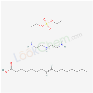 68511-92-2,9-Octadecenoic acid (Z)-, reaction products with diethylenetriamine, cyclized, di-Et sulfate-quaternized,