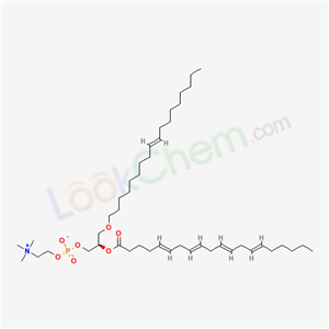 88542-98-7,(2R)-2-[(5E,8E,11E,14E)-icosa-5,8,11,14-tetraenoyloxy]-3-[(9E)-octadec-9-en-1-yloxy]propyl 2-(trimethylammonio)ethyl phosphate,