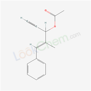 99566-37-7,(2E)-1-ethynyl-2-methyl-3-phenylprop-2-en-1-yl acetate,