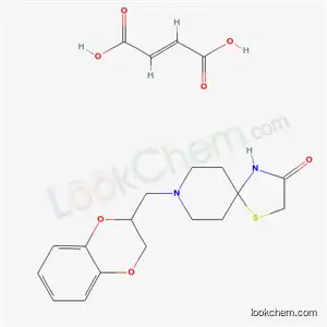 8-(1,4-Benzodioxan-2-ylmethyl)-3-oxo-1-thia-4,8-diazaspiro(4.5)decane maleate