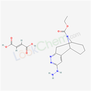 75536-07-1,ethyl 3-hydrazino-5,6,7,8,9,10-hexahydro-5,9-epiminocycloocta[c]pyridazine-11-carboxylate (2E)-but-2-enedioate,