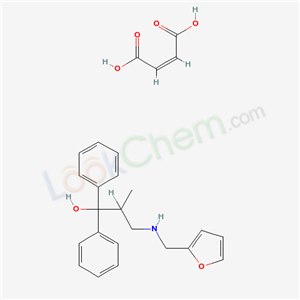 100311-06-6,3-[(furan-2-ylmethyl)amino]-2-methyl-1,1-diphenylpropan-1-ol (2Z)-but-2-enedioate (salt),