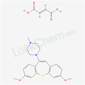 80709-68-8,1-(3,7-dimethoxydibenzo[b,f]thiepin-10-yl)-4-methylpiperazine (2E)-but-2-enedioate,
