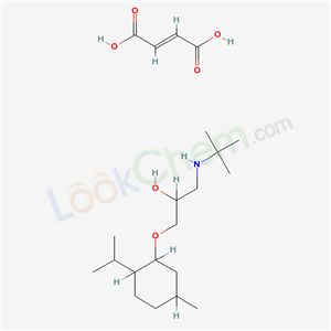 80768-76-9,1-(tert-butylamino)-3-{[5-methyl-2-(1-methylethyl)cyclohexyl]oxy}propan-2-ol (2E)-but-2-enedioate (salt),