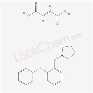 127876-75-9,1-[2-(phenylsulfanyl)benzyl]pyrrolidine (2E)-but-2-enedioate,