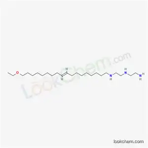 Molecular Structure of 113534-62-6 (9-Octadecenamide,N-[2-[(2-aminoethyl)amino]ethyl]-, (9Z)-, ethoxylated)