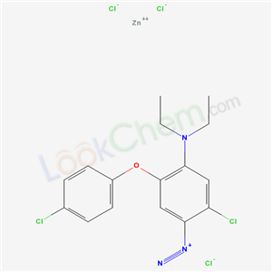2-chloro-5-(4-chlorophenoxy)-4-diethylamino-benzenediazonium; zinc(+2) cation; trichloride
