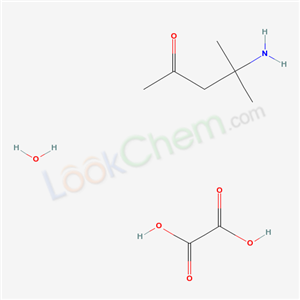 4-Amino-4-methyl-pentan-2-one; oxalic acid; hydrate
