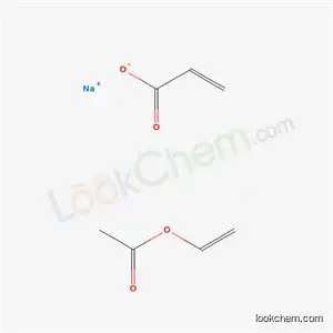 Molecular Structure of 57649-87-3 (sodium prop-2-enoate - ethenyl acetate (1:1))