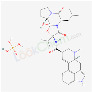 12-Hydroxy-5alpha-isobutyl-2-isopropylergotaman-3,6,18-trionephosphate