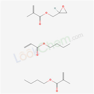 2-Propenoic acid, 2-methyl-, butyl ester, polymer with butyl 2-propenoate and oxiranylmethyl 2-methyl-2-propenoate