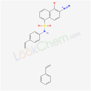 62637-88-1,2-diazonio-5-[(4-ethenylphenyl)sulfamoyl]naphthalen-1-olate - ethenylbenzene (1:1),