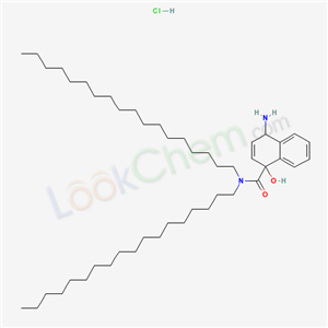 63148-82-3,4-Amino-1-hydroxy-N,N-dioctadecylnaphthalene-1-carboxamide monohydrochloride,