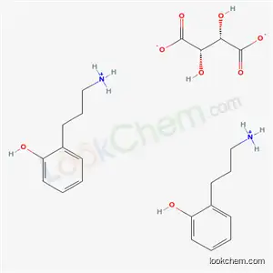 Molecular Structure of 66068-90-4 ((S)-bis[[[2-(hydroxyphenyl)-1-methyl]ethyl]ammonium] [R-(R*,R*)]-tartrate)