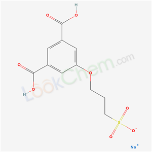 Sodium dihydrogen 5-(3-sulphonatopropoxy)isophthalate