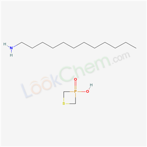 Dodecylamine, compound with 3-hydroxy-1,3-thiaphosphetane 3-oxide (1:1)