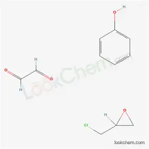 Molecular Structure of 67939-70-2 (2-(chloromethyl)oxirane, oxaldehyde, phenol)