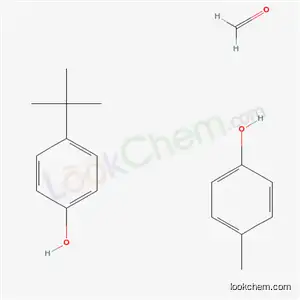 Molecular Structure of 67969-97-5 (4-(1,1-Dimethylethyl)phenol, formaldehyde, 4-methylphenol polymer)