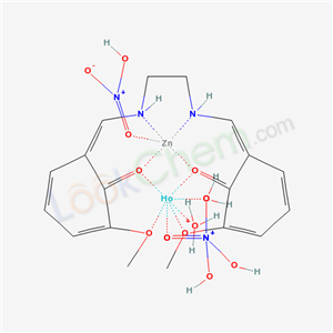 7225-19-6,oxidanium; dihydroxy-oxo-azanium; holmium; 2-methoxy-6-[[2-[(5-methoxy-6-oxo-1-cyclohexa-2,4-dienylidene)methylamino]ethylamino]methylidene]cyclohexa-2,4-dien-1-one; nitric acid; zinc,
