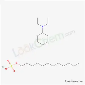 dodecyl hydrogen sulfate - N,N-diethylcyclohexanamine (1:1)