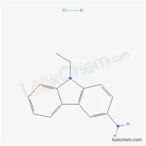 Molecular Structure of 57360-17-5 (9-ethylcarbazol-3-amine hydrochloride)