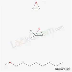 Molecular Structure of 61827-84-7 (Oxirane, methyl-, polymer with oxirane, octyl ether)