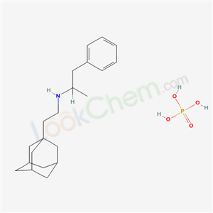 N-[2-(1-adamantyl)ethyl]-1-phenylpropan-2-amine; phosphoric acid
