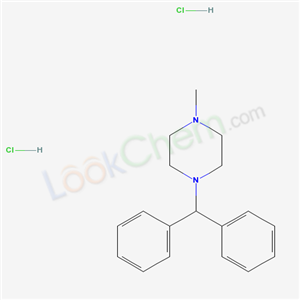 Piperazine, 1-diphenylmethyl-4-methyl-, dihydrochloride