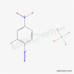 Benzenediazonium, 2-methyl-4-nitro-, tetrafluoroborate(1-)