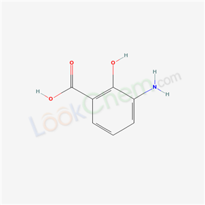 51481-17-5,3-amino-2-hydroxy-benzoic acid,