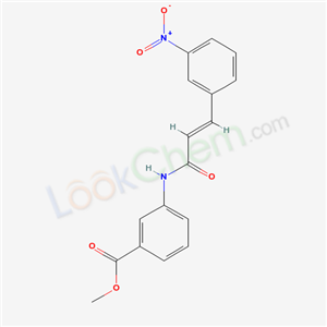 5360-59-8,methyl 3-{[(2E)-3-(3-nitrophenyl)prop-2-enoyl]amino}benzoate,