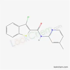 3-chloro-N-(4-methylpyridin-2-yl)-1-benzothiophene-2-carboxamide