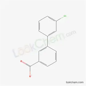 Molecular Structure of 168619-06-5 (3'-CHLORO-BIPHENYL-3-CARBOXYLIC ACID)