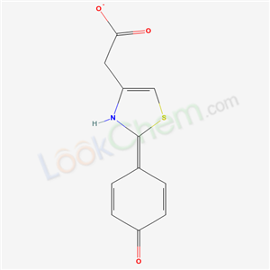 2-[2-(4-oxo-1-cyclohexa-2,5-dienylidene)-3H-1,3-thiazol-4-yl]acetate