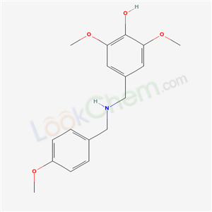 5937-84-8,2,6-dimethoxy-4-{[(4-methoxybenzyl)amino]methyl}phenol,