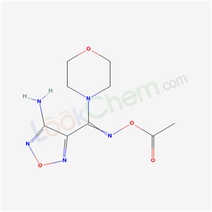 5001-65-0,1-({[(4-amino-1,2,5-oxadiazol-3-yl)(morpholin-4-yl)methylidene]amino}oxy)ethanone,