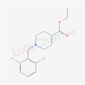 5428-20-6,ethyl 1-(2,6-dichlorobenzyl)piperidine-4-carboxylate,