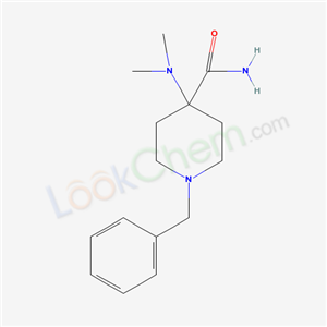 Molecular Structure of 1762-51-2 (1-benzyl-4-dimethylamino-piperidine-4-carboxamide)
