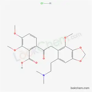 Molecular Structure of 4901-03-5 (narceine hydrochloride)