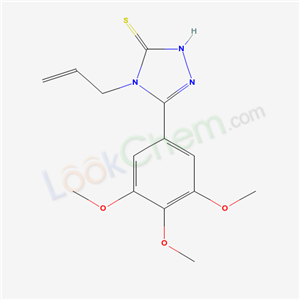 4-(prop-2-en-1-yl)-5-(3,4,5-trimethoxyphenyl)-4H-1,2,4-triazole-3-thiol