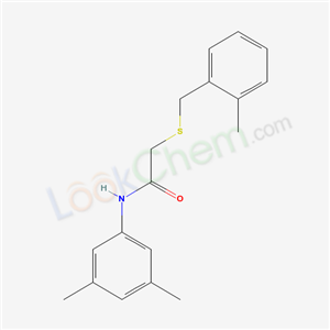 6169-29-5,N-(3,5-dimethylphenyl)-2-[(2-methylbenzyl)sulfanyl]acetamide,