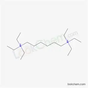 Molecular Structure of 7072-43-7 (Ammonium, hexamethylenebis[triethyl-, dibromide)